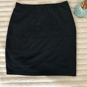 preloved Love Culture Black Mini Skirt